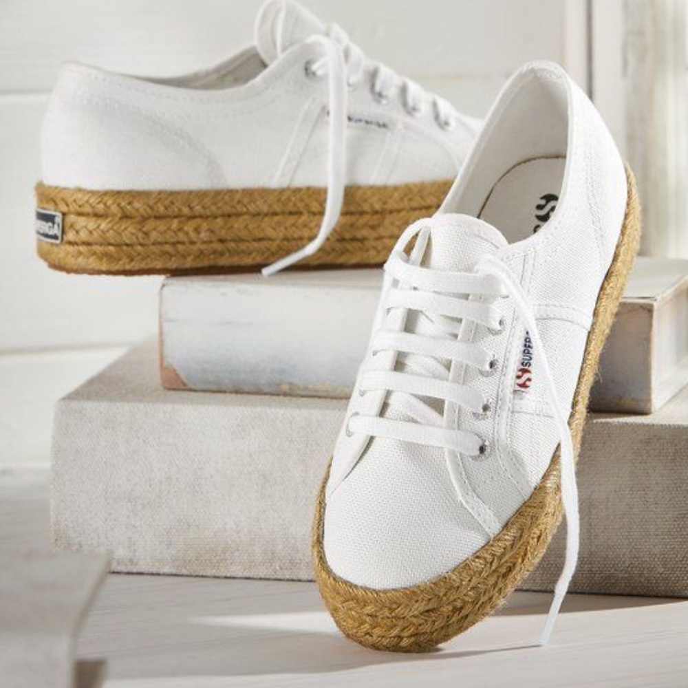Superga 2790 Cotropew Jute Platform Sneaker
